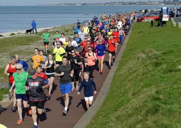 The 93rd Lee-on-the-Solent parkrun. Picture: Neil Marshall