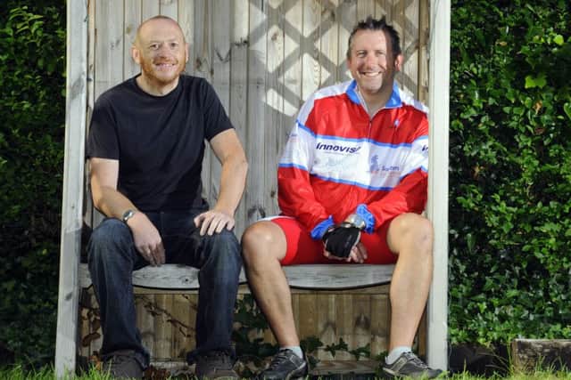 Alan Nielson, left, and Simon Tier