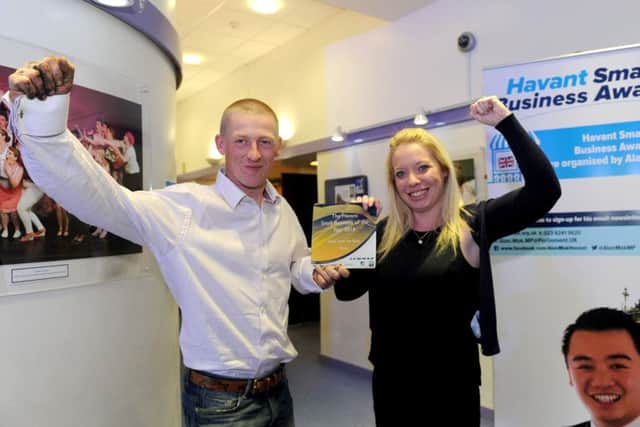 Peter and Chantelle Williams from Fresh From The Boat, which was named Havant Small Business of the Year last year Picture: Sarah Standing (160654-6008)