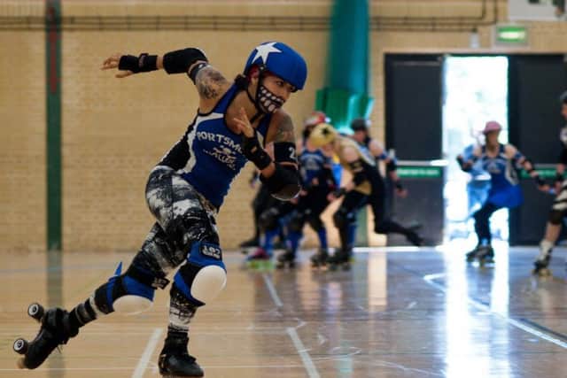 Portsmouth Roller Wenches in action