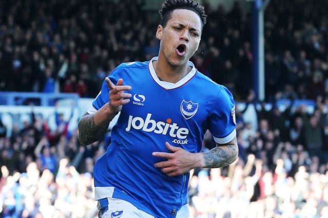Pompey winger Kyle Bennett Picture: Joe Pepler