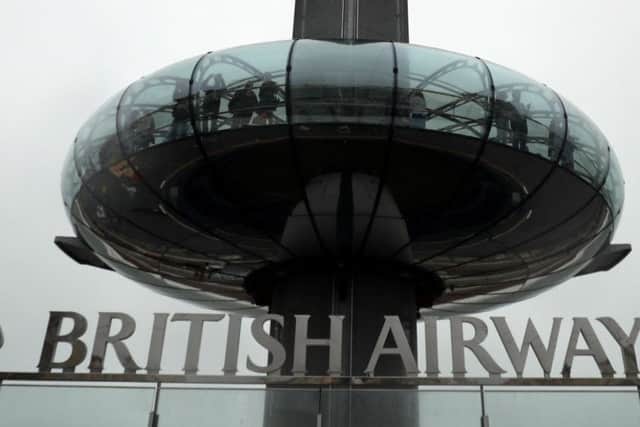 The British Airways i360 in Brighton. Picture: Steve Parsons/PA Wire