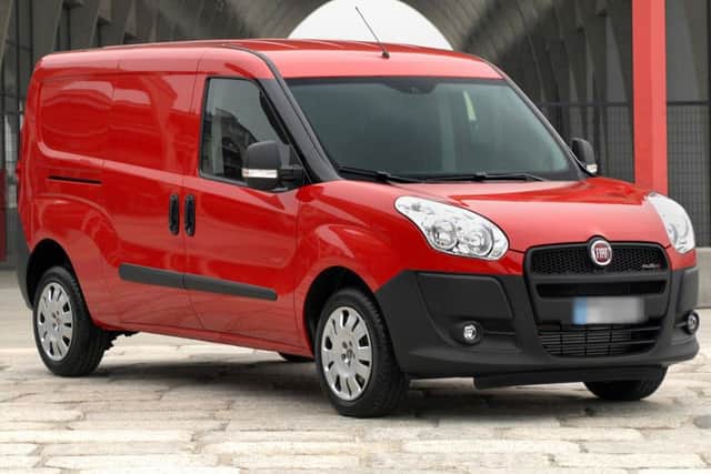 A Fiat Doblo similar to the one that Paul bought