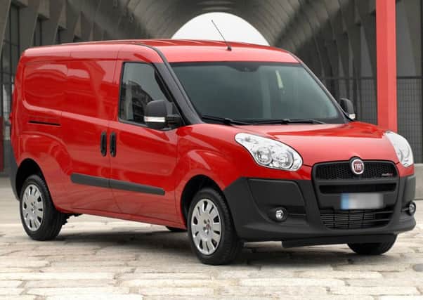 A Fiat Doblo similar to the one that Paul bought