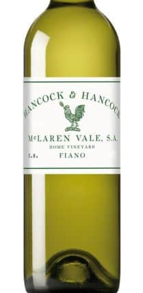 Robert Oatley Hancock & Hancock Fiano 2016