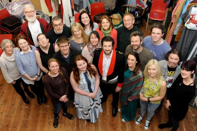The ensemble for Pericles, the Southsea Shakespeare Actors latest production. 
Picture: Sarah Standing
 (170452-5055)
