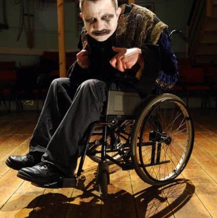 Gavin Williams as Richard III, Southsea Shakespeare Actors, production of Richard III, 2010