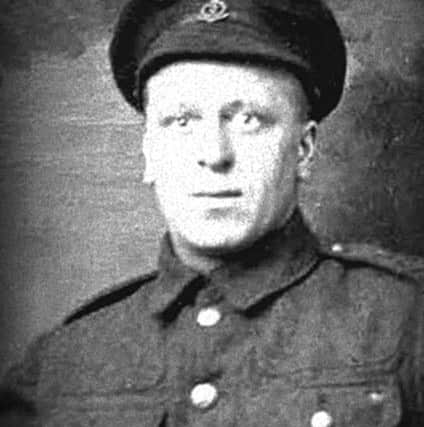 Private William Stocker RAMC