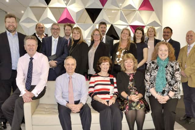 Representatives from business, business support, local government, health, education and technology at Trethowans