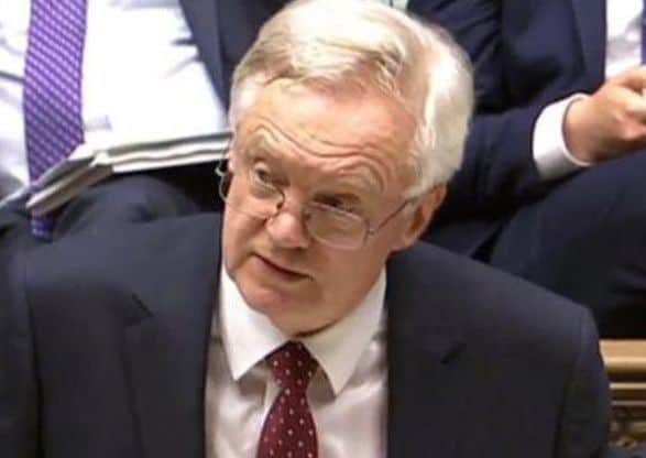 Brexit minister David Davis