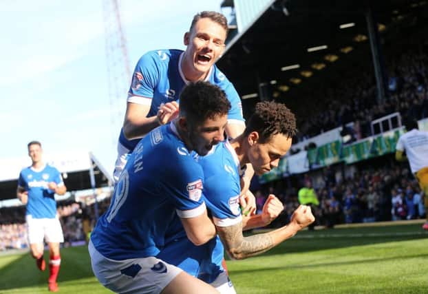 Pompey are going well in League Two as they chase promotion. Picture: Joe Pepler