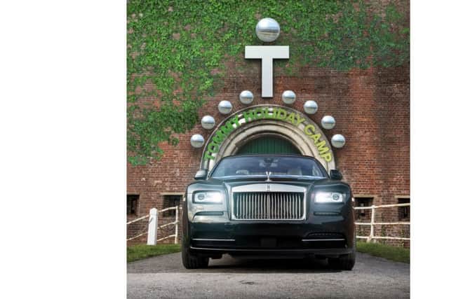 The Rolls-Royce Wraith, part of the Inspired by Music range. This one is inspired by Roger Daltrey of The Who