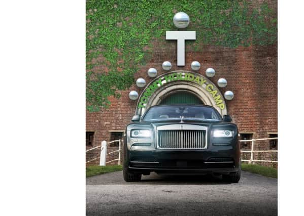 The Rolls-Royce Wraith, part of the Inspired by Music range. This one is inspired by Roger Daltrey of The Who
