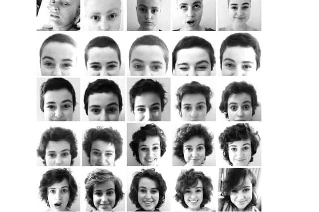 How Olivia charted her hair regrowing