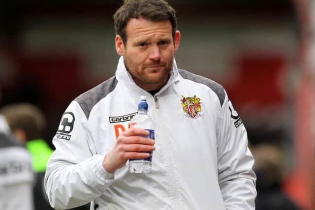 Stevenage boss Darren Sarll