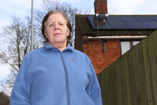 Katherine Salter, who was swindled by a rogue trader Picture: Habibur Rahman