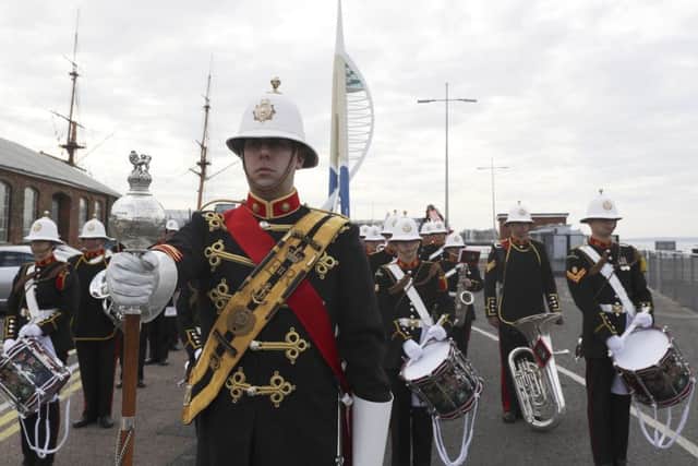 The Royal Marines Band Picture: LPhot Barry Swainsbury