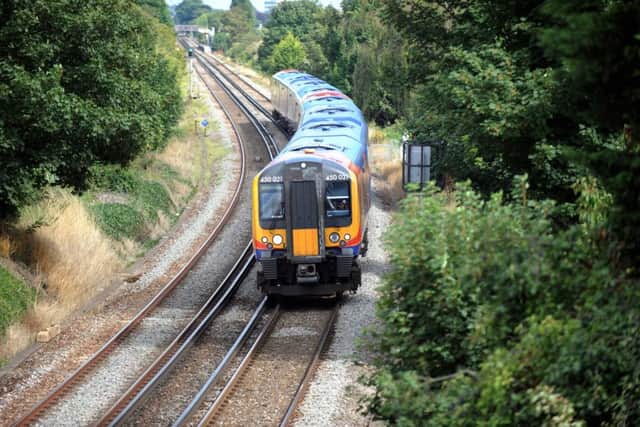 South West Trains runs on a very tight schedule