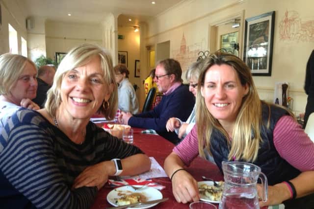 Two of the guests at Bishops Waltham Bites