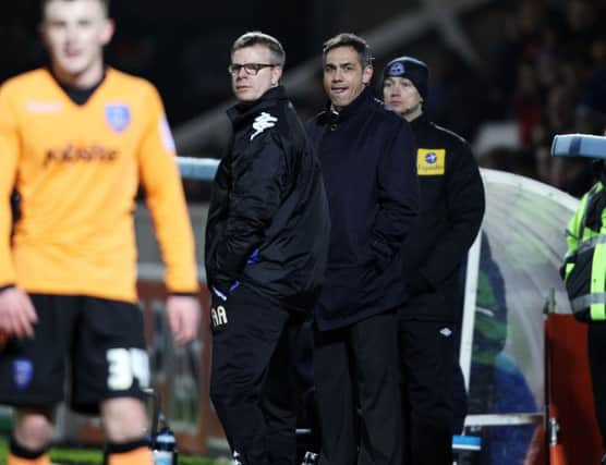 Ex-Pompey bosses Guy Whittingham and Andy Awford drew 0-0 at Hartlepool during their reigns in the Fratton Park dugout