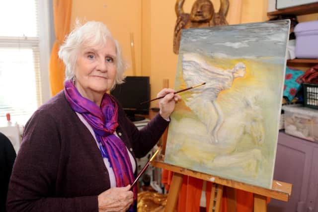 Joan Smee is an acclaimed artist and psychicPicture: Sarah Standing (170456-5171)