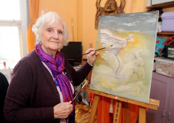 Joan Smee is an acclaimed artist and psychic

Picture: Sarah Standing (170456-5171)