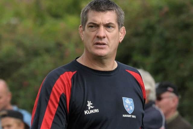 Havant head coach Will Knight. Picture: Mick Young