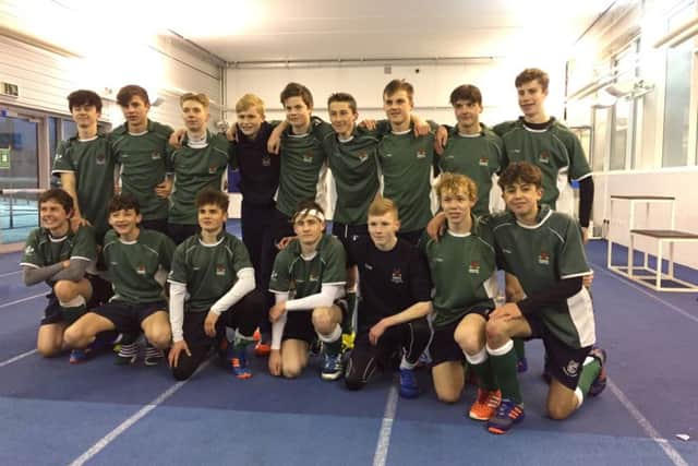 Havant under-16s hockey team after their win against Fareham. Picture: Craig Stevens