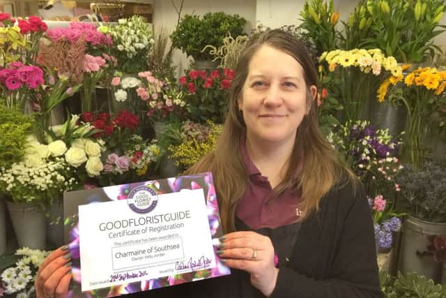 Kelly Jordan of Charmaine florists