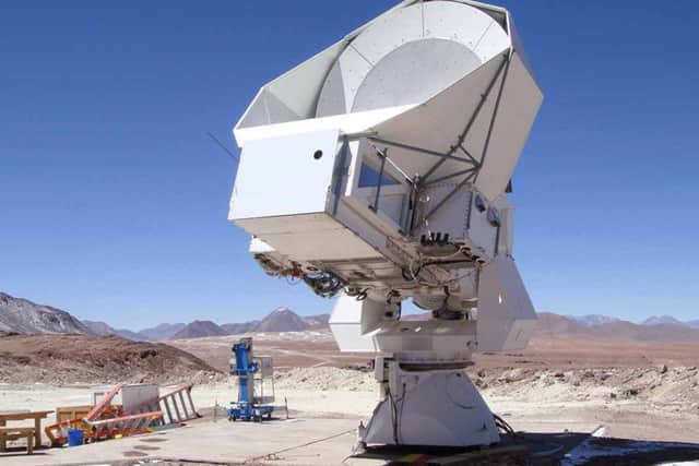 The telescopes in Chile Picture: UC San Diego