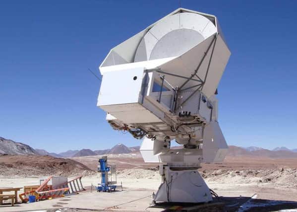 The telescopes in Chile Picture: UC San Diego