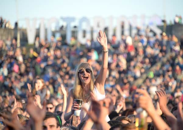 Fans at Victorious Festival