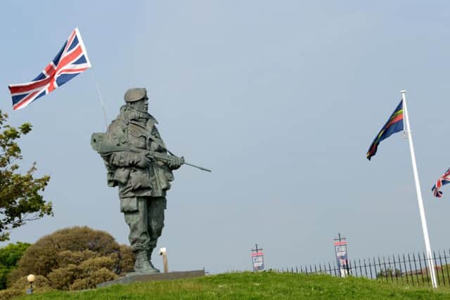 The Yomper statue outside the Royal Marines Museum in Eastney.
Picture: Paul Jacobs (160261-21)