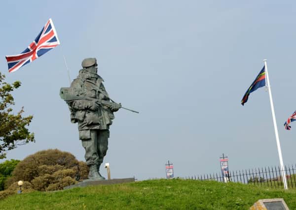 The Yomper statue outside the Royal Marines Museum in Eastney.

Picture: Paul Jacobs (160261-21)