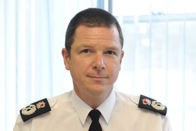 File photo of chief constable Alex Marshall.Picture: Paul Jacobs