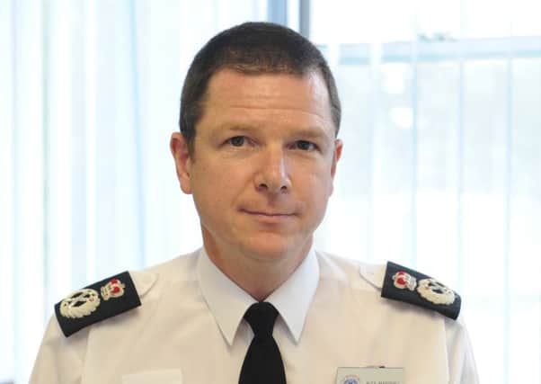File photo of chief constable Alex Marshall.

Picture: Paul Jacobs
