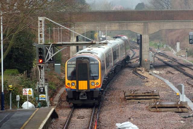 South West Trains services between London Waterloo and Portsmouth. Picture: Malcolm Wells