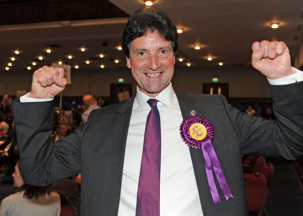 Steve Hastings, after he won the Baffins ward for Ukip in 2014. He has since joined the Tories