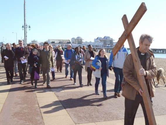 The Walk of Witness in Southsea, 2016