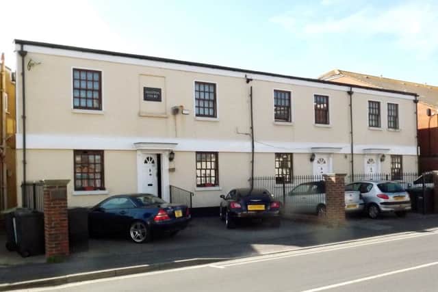 Shotton Court, Creek Road, Hayling Islan, where Pete Shottons supermarket once stood.