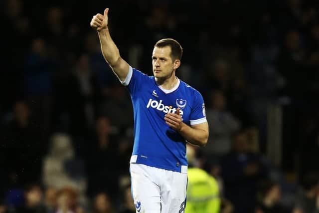 Pompey captain Michael Doyle. Picture: Joe Pepler