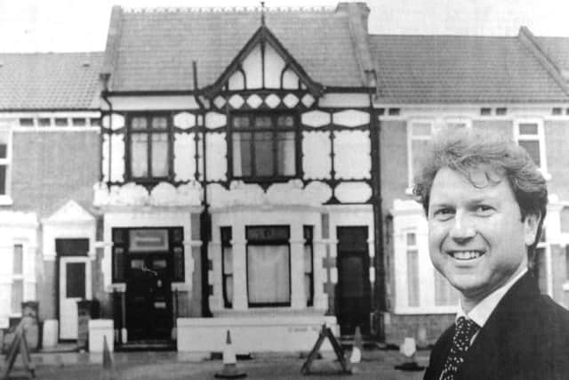 Ian Grant is pictured outside his pride and joy, situated in Evans Road, Milton (3164-1)