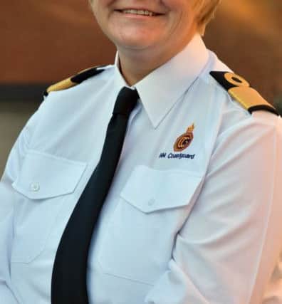 HM Coastguards Julie-Ann Wood