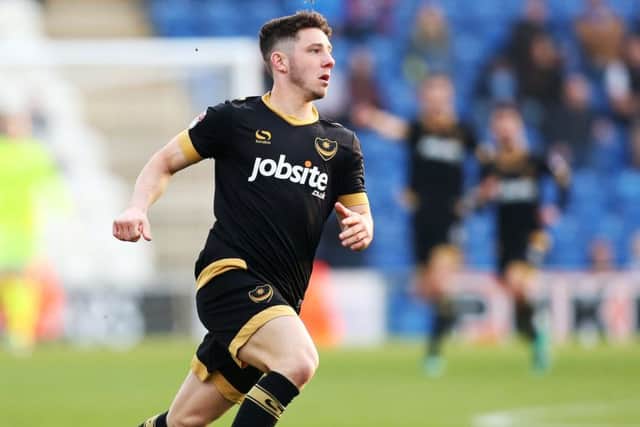League two - Colchester United vs Portsmouth - 11/03/17
Portsmouthâ¬"s Conor Chaplin PPP-170320-134229001