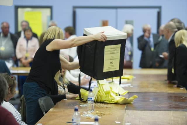 Counting at Gosport Leisure Centre previously.Picture: Steve Reid Blitz Photography PPP-160605-103253001
