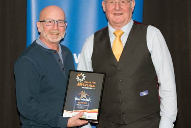 Swanwick station members with their award certificate
Picture: Peter Rylands
