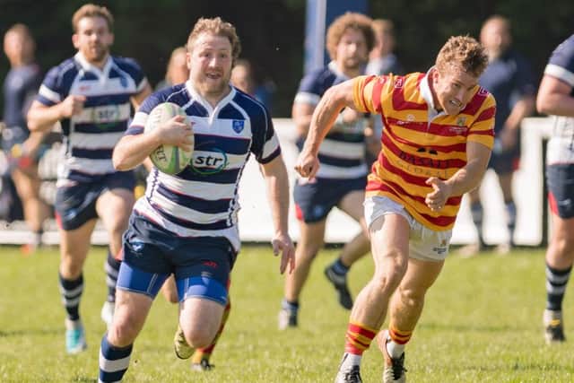 Darren Bamford at full tilt. Picture: Keith Woodland (170435-0393)