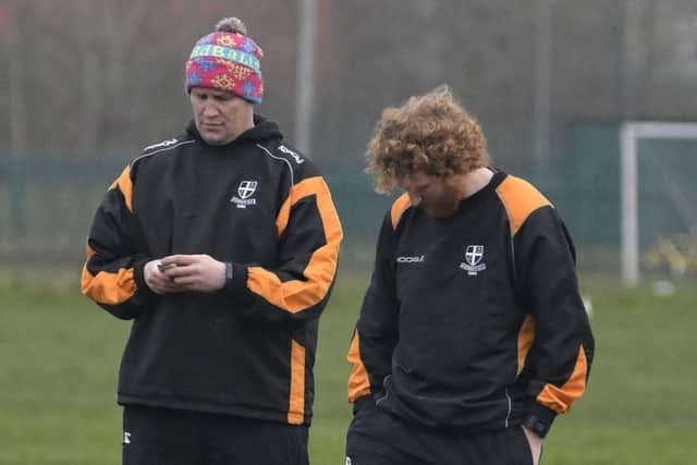 Jim Pearce and Ben Dudley. Picture: Neil Marshall