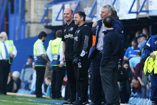 Pompey boss Paul Cook. Picture: Joe Pepler