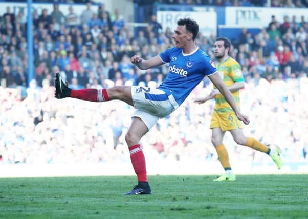 Kal Naismith produced another stylish contribution for Pompey. Picture: Joe Pepler